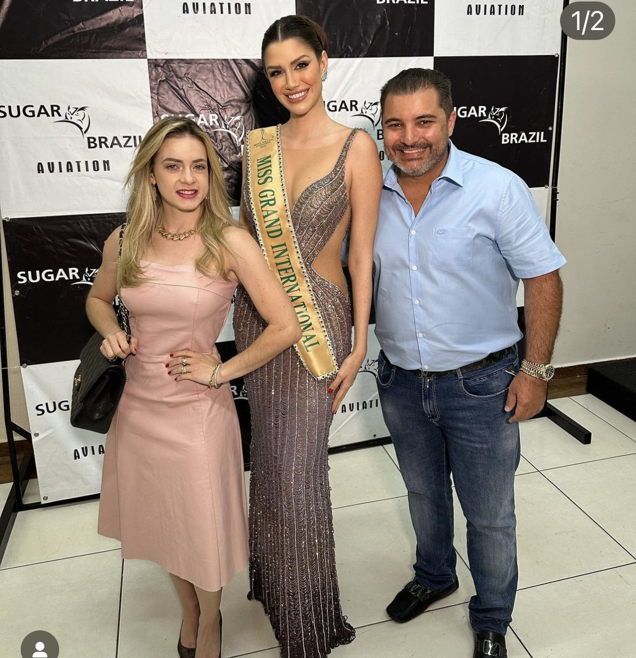 ISABELA MENIN! MISS GRAND