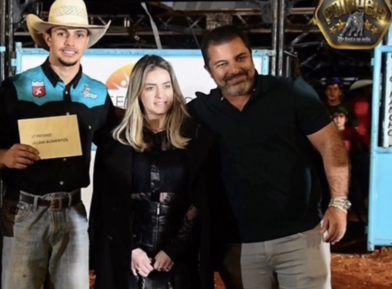 Entrega de premio Master para o campeão!